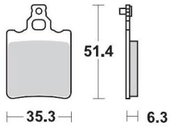 Moto-Master Remblokken Nitro Off-Road Sinter 090721