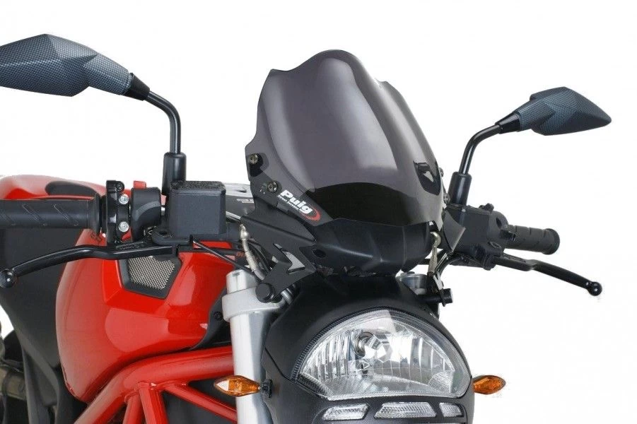 Puig Windscherm 'Naked' Ducati Monster 696/796/1100 (EVO) 3 Puig Windscherm 'Naked' Ducati Monster 696/796/1100 (EVO)
