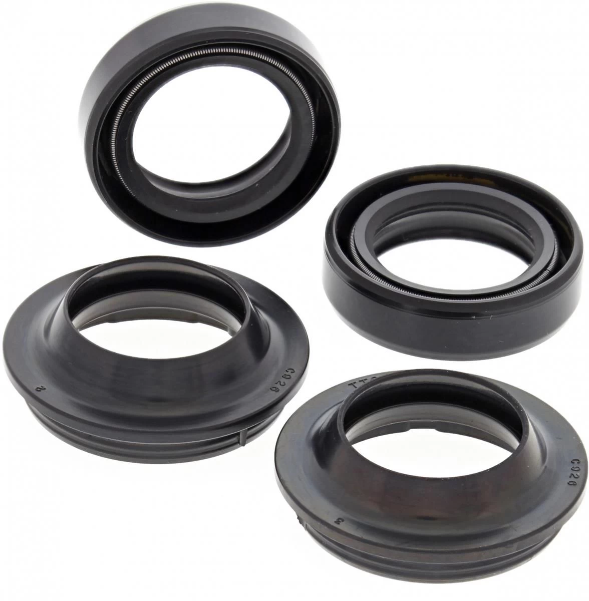 All Balls Voorvorkkeerring En Stofkap Set 56-101 3 All Balls Voorvorkkeerring En Stofkap Set 56-101