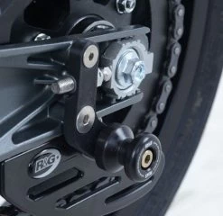 R&G CR0063BK Cotton Reels Bobbins Offset Zwart KTM 125 DUKE 17- / RC125 17- / RC390 17-