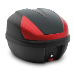 Kawasaki Topkoffer Kleurdeel Metallic Matt Graphene Steel Gray (68P)