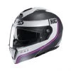 HJC I90 Davan Motorhelm -Professionele Winkel Voor Motoruitrusting HJC I90 Davan zwart wit paars fb5e