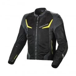 Macna Orcano Night Eye Motorjas -Professionele Winkel Voor Motoruitrusting Macna Orcano Men Night Eye zwart fluo 479f