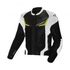 Macna Orcano Night Eye Motorjas -Professionele Winkel Voor Motoruitrusting Macna Orcano Men Night Eye zwart wit 7a36