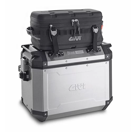 GIVI OBKN37AL Zijkoffer Links Monokey 37L Outback Alu 4 GIVI OBKN37AL Zijkoffer Links Monokey 37L Outback Alu - Afbeelding 2
