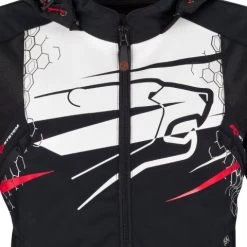 Bering Balko Motorjas -Professionele Winkel Voor Motoruitrusting bering balko zwart wit rood 4 fe34