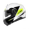 Schuberth C5 Eclipse Motorhelm 2 Schuberth C5 Eclipse Motorhelm -Professionele Winkel Voor Motoruitrusting c5 eclipse wit geel detail 4 18eb