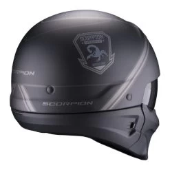 Scorpion Exo-Combat Evo Unborn Motorhelm -Professionele Winkel Voor Motoruitrusting c scorpionexocombatevo unborn matblasil getstung fb60