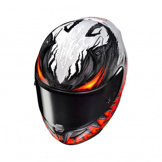 HJC RPHA 11 Anti Venom Marvel Motorhelm 4 HJC RPHA 11 Anti Venom Marvel Motorhelm - Afbeelding 2