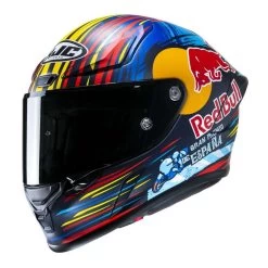 HJC RPHA 1 Red Bull Jerez GP Motorhelm -Professionele Winkel Voor Motoruitrusting hjc rpha 1 red bull austin gp 109b