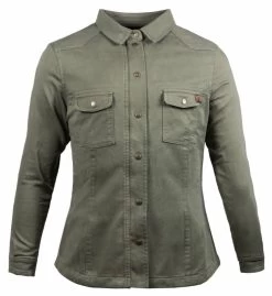 John Doe Motoshirt Women Motorjas -Professionele Winkel Voor Motoruitrusting john doe motorshirt women olive 3 5025