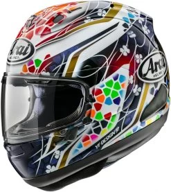 Arai RX-7V Evo Nakagami GP2 Motorhelm
