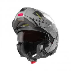Schuberth C5 Globe Motorhelm -Professionele Winkel Voor Motoruitrusting schuberth c5 globe grijs fluo 1 19c5