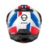 Schuberth E2 Defender Motorhelm -Professionele Winkel Voor Motoruitrusting schuberth e2 defender wit rood blauw 4 8fd9