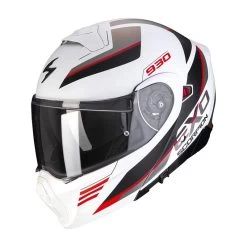 Scorpion Exo-930 Navig Motorhelm 7 Scorpion Exo-930 Navig Motorhelm -Professionele Winkel Voor Motoruitrusting scorpion exo 930 navig wit rood 6752
