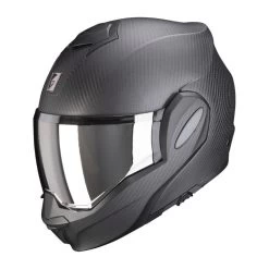 Scorpion Exo-Tech Evo Carbon Solid Motorhelm -Professionele Winkel Voor Motoruitrusting scorpion exo tech evo carbon solid matzwart 003a