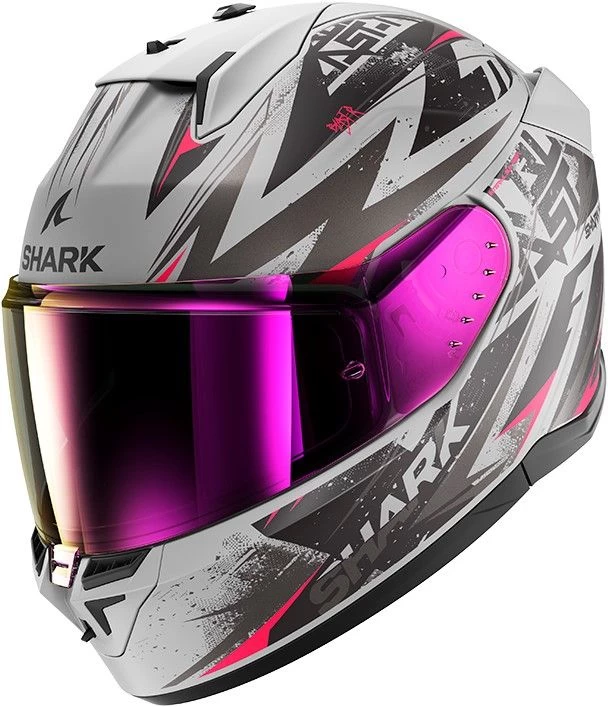 Shark D-Skwal 3 Blast-R Mat Motorhelm - Afbeelding 2