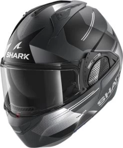 Shark Evo GT Tekline Motorhelm 7 Shark Evo GT Tekline Motorhelm -Professionele Winkel Voor Motoruitrusting shark evo gt tekline zwart grijs 4a16
