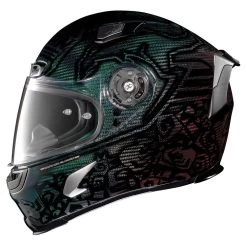 X-Lite X-803 Ultra Carbon Stoner Superhero Motorhelm -Professionele Winkel Voor Motoruitrusting x lite x803 ultra carbon stoner superhero 018 3 570a