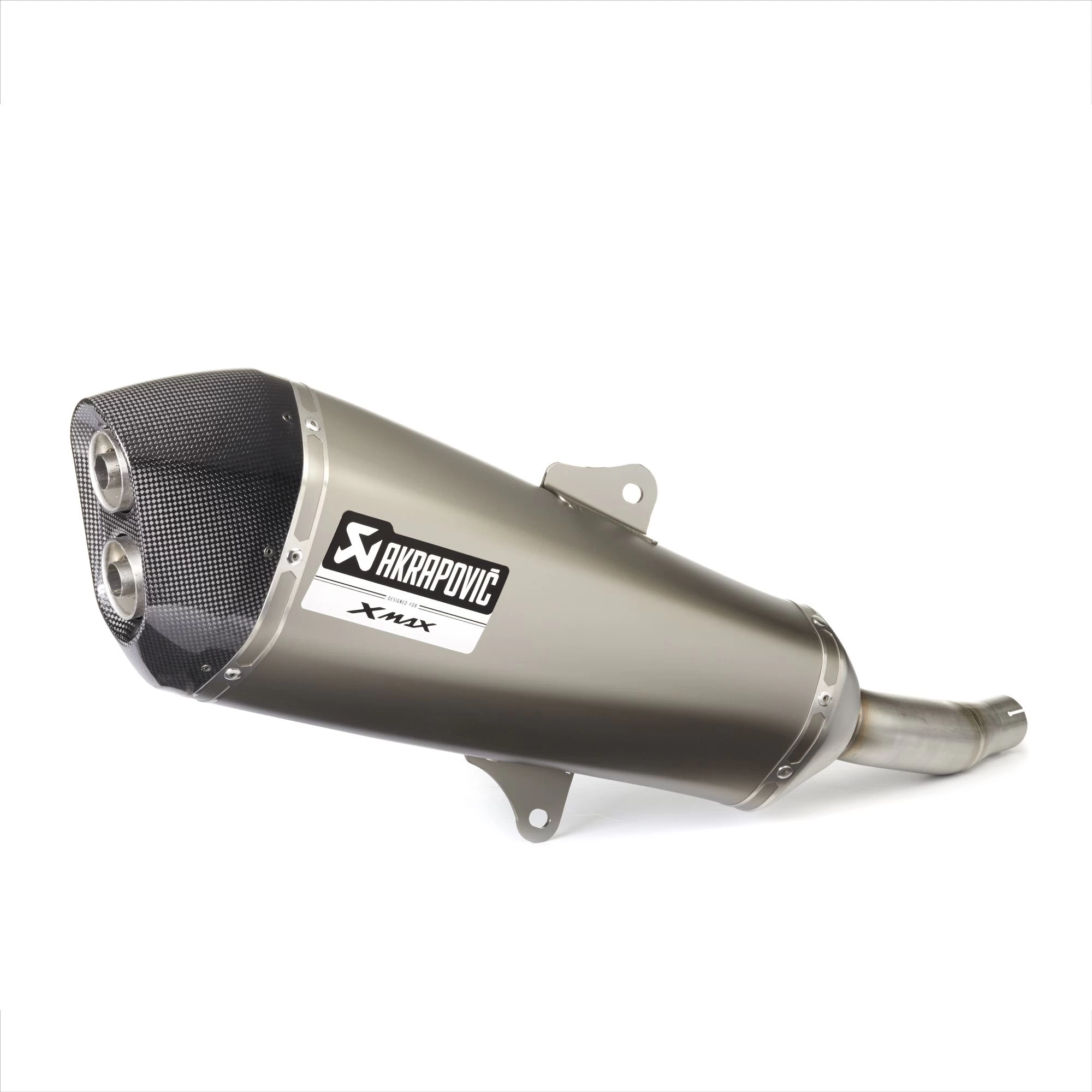 Akrapovic Slip-on Uitlaatdemper Titanium Yamaha X-Max 400 (14-16)